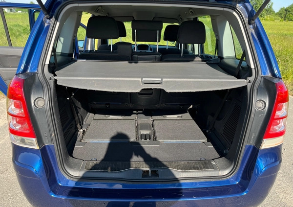 Opel Zafira cena 19500 przebieg: 212000, rok produkcji 2009 z Lubawa małe 742